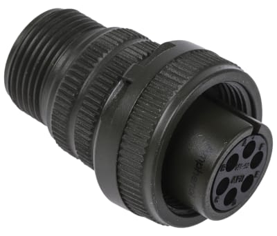 Product image for Amphenol MS Series 6 way cable socket