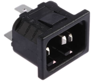 Product image for BLACK SNAP-IN STD PLUG,1.5MM 10A 250VAC