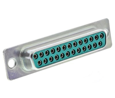 Product image for 25 way solder cont D socket,5A 750Vdc/ac