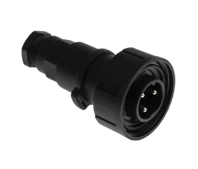 Product image for IP68 3 way cable plug,10A