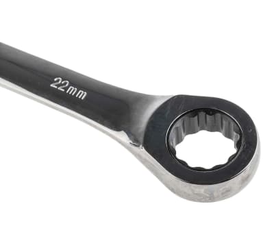 Product image for Ratcheting combination spanner,22mm