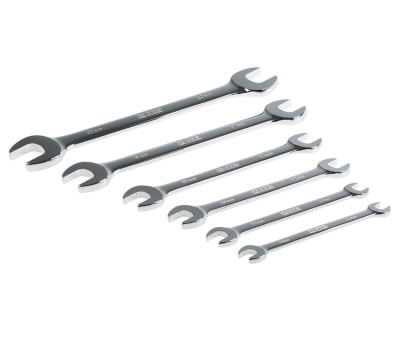 Product image for 6 Piece MM Double Open End Spanner Set