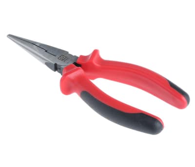 Product image for RS PRO Chrome Vanadium Steel Pliers Long Nose Pliers, 160 mm Overall Length