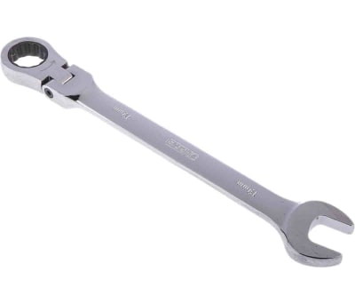 Product image for Pivot-head ratchet spanner, 19mm