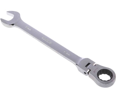 Product image for Pivot-head ratchet spanner, 19mm