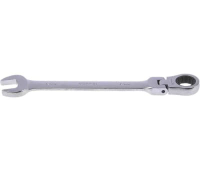 Product image for Pivot-head ratchet spanner, 19mm