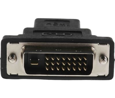 Product image for RS PRO AV Adapter, Male DVI to Female HDMI