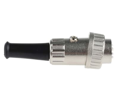 Product image for 8 way cable DIN plug,4A 100Vac/dc
