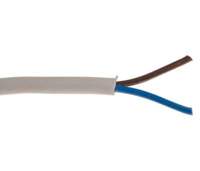 Product image for 0.75mm 2182Y White Cable