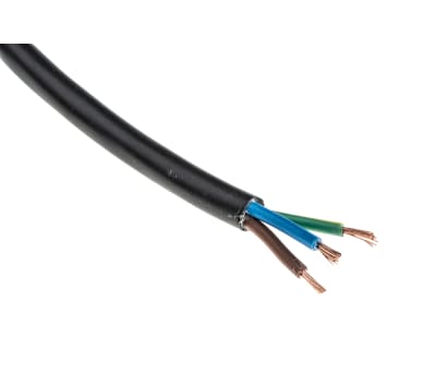 Product image for 0.75mm 2183Y Black Cable