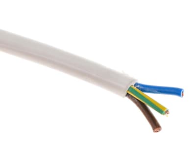 Product image for 0.75mm 2183Y White Cable