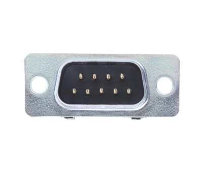 Product image for 9 way IDC Zn plated D plug,0.05in pitch