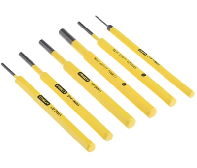 Product image for Stanley 6 piece Pin Punch Set