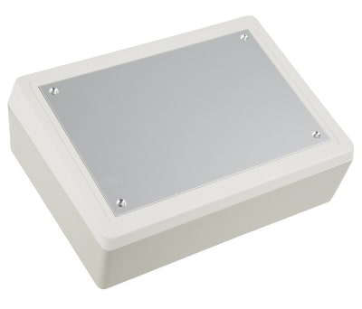 Product image for ALUMINIUM SLOPED PANEL CASE,190X138X70MM