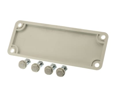 Product image for IP67 enclosure gland plate,217x85mm