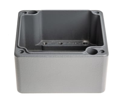 Product image for IP66 ALUMINIUM ENCLOSURE,80X75X57MM