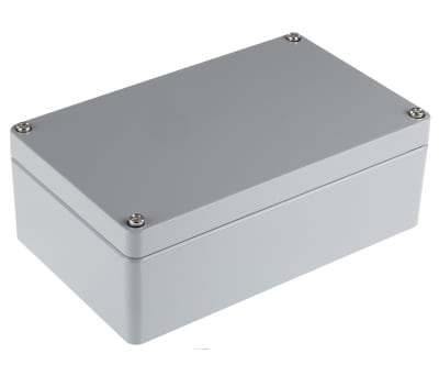 Product image for IP66 ALUMINIUM ENCLOSURE,260X160X90MM