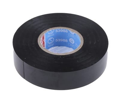 Product image for PVC ELEC INSULATION TAPE 19MMX25M BLACK