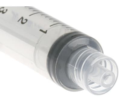 Product image for RS PRO 5ml Plastic Syringe