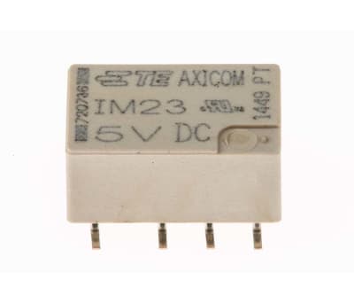 Product image for DPDT RELAY ULTRA-HI SENSITIVE, 2A 5VDC