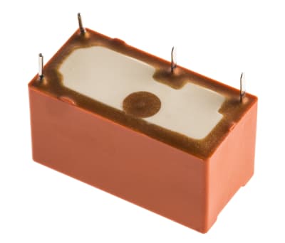 Product image for SPST-NO PCB (AgNi) relay, 6A 24Vdc coil