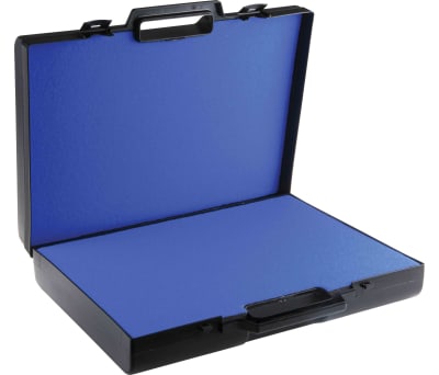 Product image for Black storage case w/hanlde,435x308x90mm