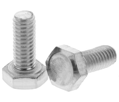 Product image for A2 s/steel hex head set screw,M4x10mm