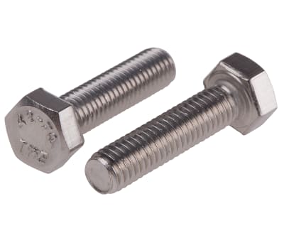 Product image for A2 s/steel hex head set screw,M5x20mm