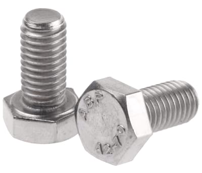 Product image for A2 s/steel hex head set screw,M8x16mm