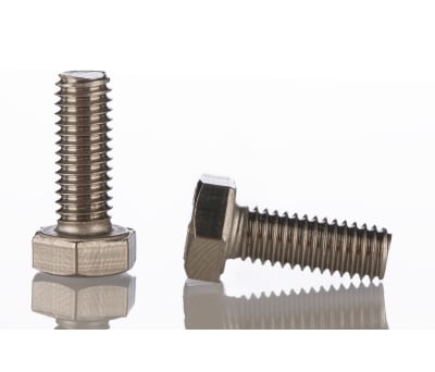 Product image for A2 s/steel hex head set screw,M8x20mm