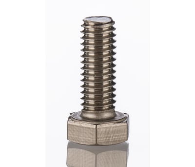 Product image for A2 s/steel hex head set screw,M8x20mm