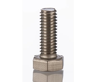 Product image for A2 s/steel hex head set screw,M8x25mm