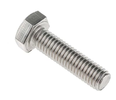 Product image for A2 s/steel hex head set screw,M8x30mm