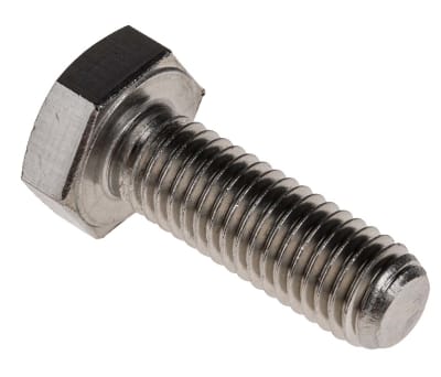 Product image for A2 s/steel hex head set screw,M10x30mm