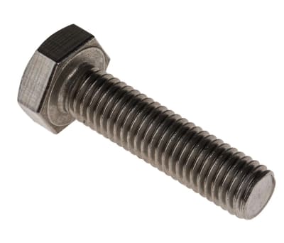 Product image for A2 s/steel hex head set screw,M10x40mm