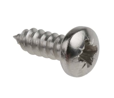 Product image for Cross self tapping screw,No.8x12.7mm