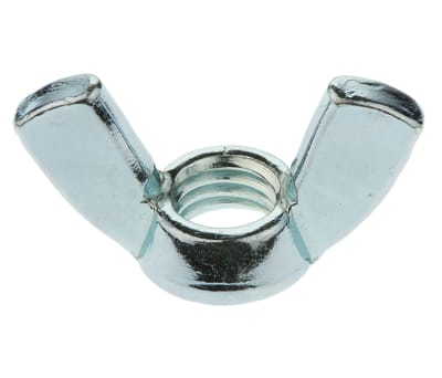 Product image for Zinc plated steel wing nut,M10