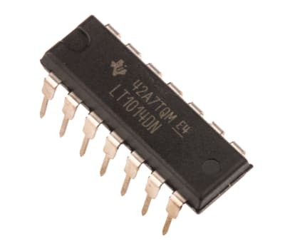 Product image for PREC. LO OFFSET QUAD OP AMP LT1014DN