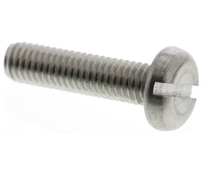 Product image for A2 S/STEEL SLOT PAN HEAD SCREW,M5X20MM