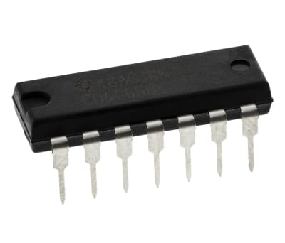 Product image for CMOS QUAD BILATERAL SWITCH CD4066BE