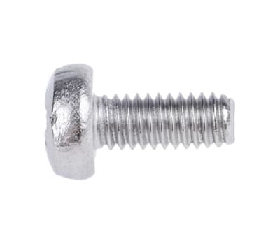 Product image for A2 s/steel cross pan head screw,M2.5x6mm