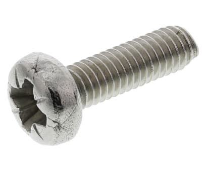 Product image for A2 s/steel cross panhead screw,M3.5x12mm