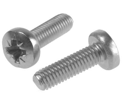 Product image for A2 s/steel cross pan head screw,M6x20mm