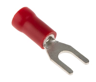 Product image for Red M3.5crimp spade terminal0.5-1.5sq.mm