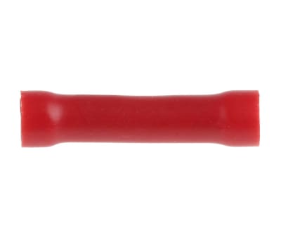 Product image for Red crimp butt terminal,0.5-1.0sq.mm