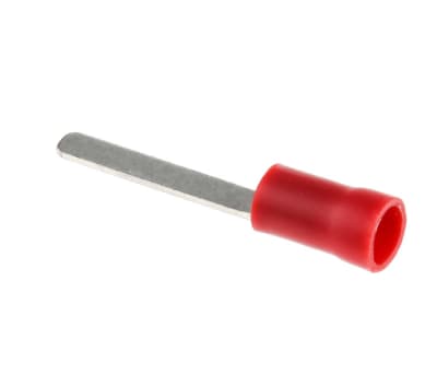 Product image for Red crimp blade terminal,0.5-1.5sq.mm