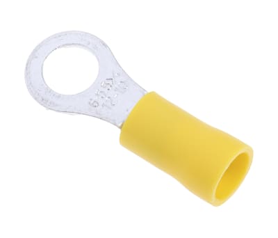 Product image for Yel M6 crimp ring terminal,2.5-6.5sq.mm