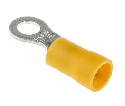 Product image for Yel M5 crimp ring terminal,2.5-6.5sq.mm