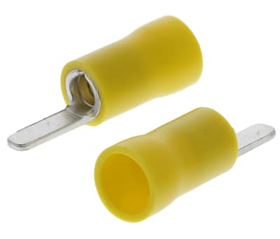 Product image for Yellow crimp blade terminal,2.5-6.5sq.mm