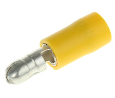 Product image for Yel crimp male bullet terminal,6.5sq.mm